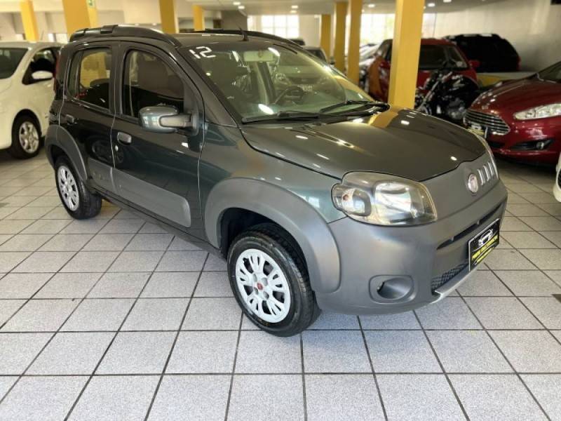 FIAT - UNO - 2012/2012 - Cinza - R$ 29.900,00